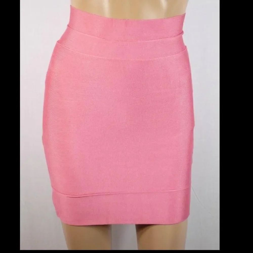 Herve Leger Charlotte Knit Skirt NWT